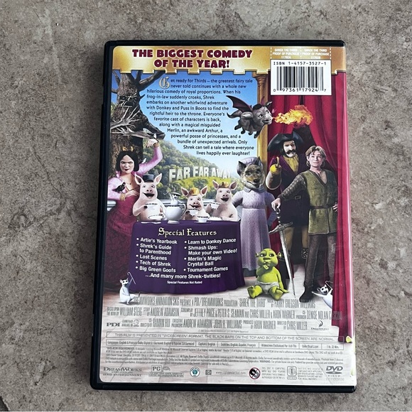 Shrek the Third (DVD)
Pre owned dvd - Picture 3 of 5